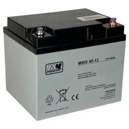 40ACUMULATOR STATIONAR AGM VRLA 12V 40AH MWS