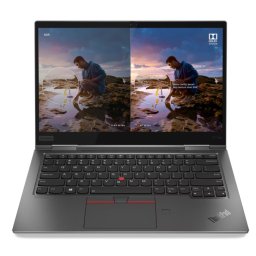 Laptop Lenovo ThinkPad X1 Yoga Gen 5 Refurbished, I5 10310U, 8 GB RAM, 256 GB SSD NVMe, Ecran 14", Windows 11 Pro, 2 in 1, Stylus Pen, Touchscreen, Webcam, Tastatura US/UK, Stare Acceptabila