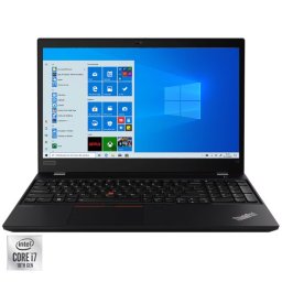 Laptop Lenovo ThinkPad T15 Gen 1 Refurbished, I7 10610U, 16 GB RAM, 1 TB SSD NVMe, Ecran 15,6", Windows 11 Pro, Placa Video NVIDIA MX330, Webcam, Tastatura US/UK, Stare Acceptabila