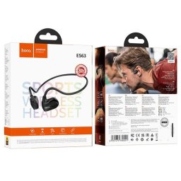 ES63 Graceful Headset Wireless Air-conduction Connectivity/Music Bluetooth Negru