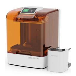 Halot X1 Combo, 300W, LCD, Viteza maxima 170mm/h, Zona lucru 211.68 × 118.37 × 200 mm, Alb/Portocaliu