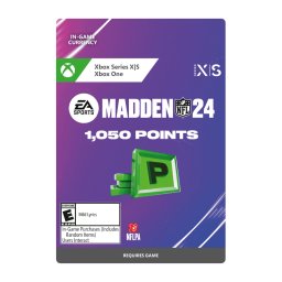 Madden NFL 24 - 1050 Ultimate Team Points (XBOX One / Xbox Series X|S) (Xbox Key)