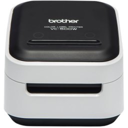 Imprimanta Transfer Termic BROTHER, VC-500W, 313dpi, Viteza de tiparire: 8mm/s, Latime maxima de imprimare: 50mm|Conectiv: USB|WiFi|BT , Imprimare Cod de bare: DA, (Timbru verde 3.5 RON) "VC500WZ1"