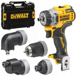 Mașină de găurit DeWalt DCD703NT – 12 V XR, 57,5 Nm, 4 mandrine, 0,7 kg