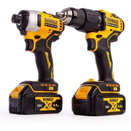 Set combo DeWalt DCK2062M2T – mașină de găurit și de înșurubat cu impact, 18 V, 4 Ah
