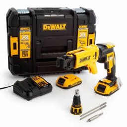 Mașină de înșurubat DeWalt DCF620D2K – magazie șuruburi, 18 V, 2 acumulatori 2 Ah