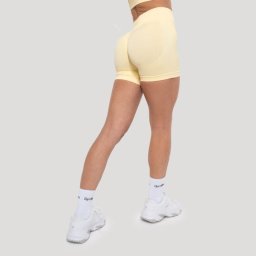 GymBeam Pantaloni scurți pentru femei Luma Butter Yellow S