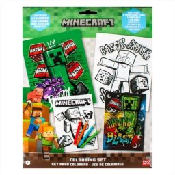 Kids Euroswan: Set de colorat, Minecraft