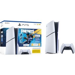 Consola PlayStation 5 Slim 1TB + Fortnite Flowering Chaos Bundle
