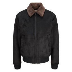 JACK & JONES Geacă Jprbluluke Bomber 12282444 19-3911 TCX black beauty