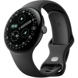 Smartwatch Google Pixel Watch 4, 45mm, Wi-Fi, Negru