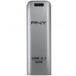 Memorie Externa USB-A 3.1 PNY Elite Steel, 32Gb FD32GESTEEL31G-EF