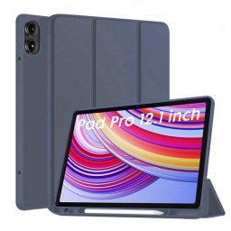Husa pentru Xiaomi Redmi Pad Pro / Pad / Pad Pro 5G, Techsuit, Flex Trifold, Bleumarin