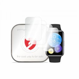 Folie Protectie Smart Protection Premium Classic pentru Huawei Watch Fit 2, Set 4 bucati, Plastic