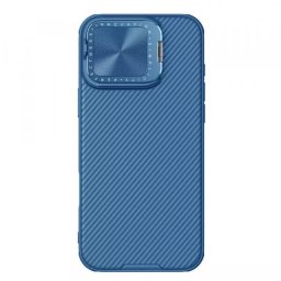 Husa pentru Apple iPhone 16 Pro Max, Nillkin, CamShield Prop, Albastra