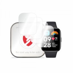 Folie Protectie Smart Protection Premium Classic pentru Apple Watch 41mm / 40mm Series, Set 4 bucati, Plastic