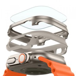 Husa ESR Armorite pentru Apple Watch Ultra Series, Gri