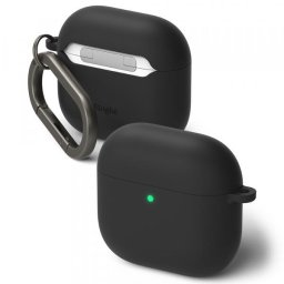 Husa Ringke pentru Apple AirPods 4, Neagra