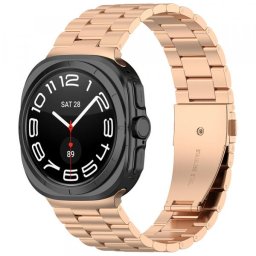 Curea Techsuit W010 pentru Samsung Galaxy Watch Ultra Series, Roz