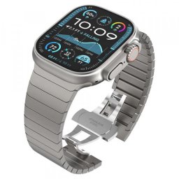 Curea Techsuit W012 pentru Apple Watch 42mm / 41mm / 40mm / 38mm Series, Argintie