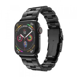 Curea Techsuit W036 pentru Apple Watch 42mm / 41mm / 40mm / 38mm Series, Neagra