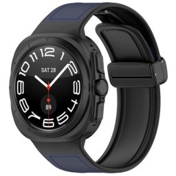 Curea Techsuit W056 pentru Samsung Galaxy Watch Ultra Series, Bleumarin