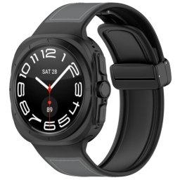 Curea Techsuit W056 pentru Samsung Galaxy Watch Ultra Series, Gri
