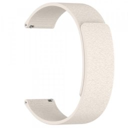 Curea Techsuit W074 pentru Huawei Watch / Garmin Watch Series, 18mm, Bej