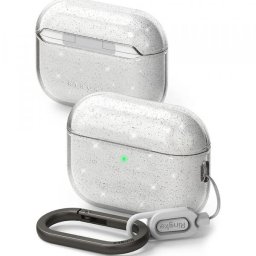 Husa Ringke Air Glitter pentru Apple AirPods Pro 3, Transparenta