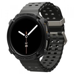 Husa Spigen Rugged Armor pentru Samsung Galaxy Watch9 / Watch8 40mm, Neagra ACS10004