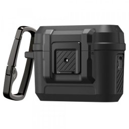 Husa Spigen Lock Fit pentru Apple AirPods Pro 3, Neagra Mata ACS09825