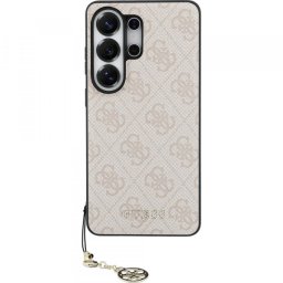 Husa pentru Samsung Galaxy S26 Ultra S948, Guess, 4G Classic Logo Charm, Roz