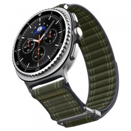 Curea Spigen WBF0 pentru Samsung Galaxy Watch9 / Watch8 / Watch8 Classic Series, Verde AMP10154