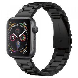 Curea Spigen Modern Fit pentru Apple Watch 49mm / 46mm / 45mm / 44mm / 42mm Series, Neagra 062MP25403