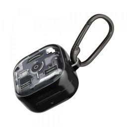 Husa pentru Samsung Galaxy Buds4 / Buds4 Pro, Spigen, Ultra Hybrid, Neagra ACS11201