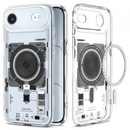 Husa MagSafe pentru Apple iPhone 17 Air, Spigen, Ultra Hybrid Neo One, Transparenta ACS10321