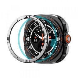 Rama Protectie Spigen Tune Pilot pentru Samsung Galaxy Watch Ultra2, Argintie ACS11616