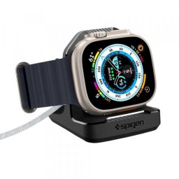 Suport Spigen Rugged Armor pentru Apple Watch Series, Negru AMP05764