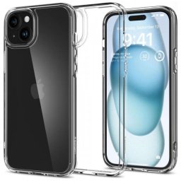 Husa pentru Apple iPhone 15, Spigen, Ultra Hybrid, Transparenta ACS06793