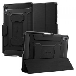 Husa pentru Samsung Galaxy Tab S11, Spigen, Rugged Armor Pro, Neagra ACS10149