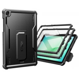 Husa pentru Samsung Galaxy Tab A11+ / Tab A9+, Tech-Protect, Kevlar Pro, Neagra