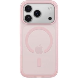 Husa MagSafe pentru Apple iPhone 17 Pro, Belkin, SheerForce Grip, Roz MSA035hqPK