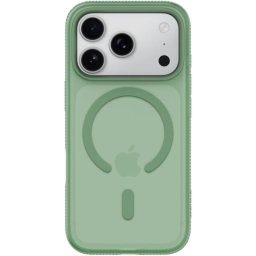 Husa MagSafe pentru Apple iPhone 17 Pro, Belkin, SheerForce Grip, Verde MSA035hqSE