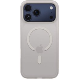 Husa MagSafe pentru Apple iPhone 17 Pro Max, Belkin, SheerForce Grip, Bej MSA036hqSA