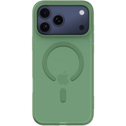 Husa MagSafe pentru Apple iPhone 17 Pro Max, Belkin, SheerForce Grip, Verde MSA036hqSE