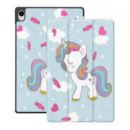 Husa pentru Samsung Galaxy Tab S12 Plus, Techsuit, FoldPro Unicorn, Multicolor