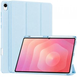 Husa pentru Samsung Galaxy Tab S12 Plus, Techsuit, Flex Trifold, Albastra