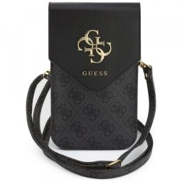 Geanta Universala pentru Telefon, Guess, 4G Grained Classic Logo, Neagra