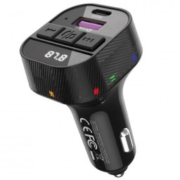 Modulator FM Bluetooth XO Design BCC17, 1 x USB-A - 1 x USB-C