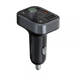 Modulator FM Bluetooth Baseus S-09 Pro, 2 x USB-A - 1 x USB-C C10762200113-00
